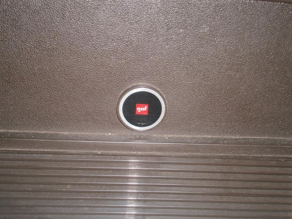 Vintage GAF Dual 8 Movie Projector #1388Z