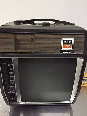 SINGER Caramate 3300 Projector Viewer Cassette Player **SEE DETAILS** AS IS!