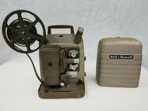 Vintage Bell & Howell Model 253 R 8MM Projector Works Great