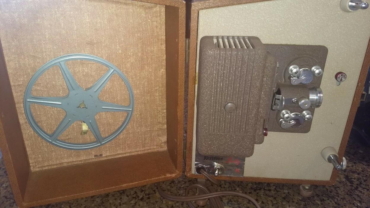 Vintage Keystone Sixty K 60 8MM Film Movie Projector