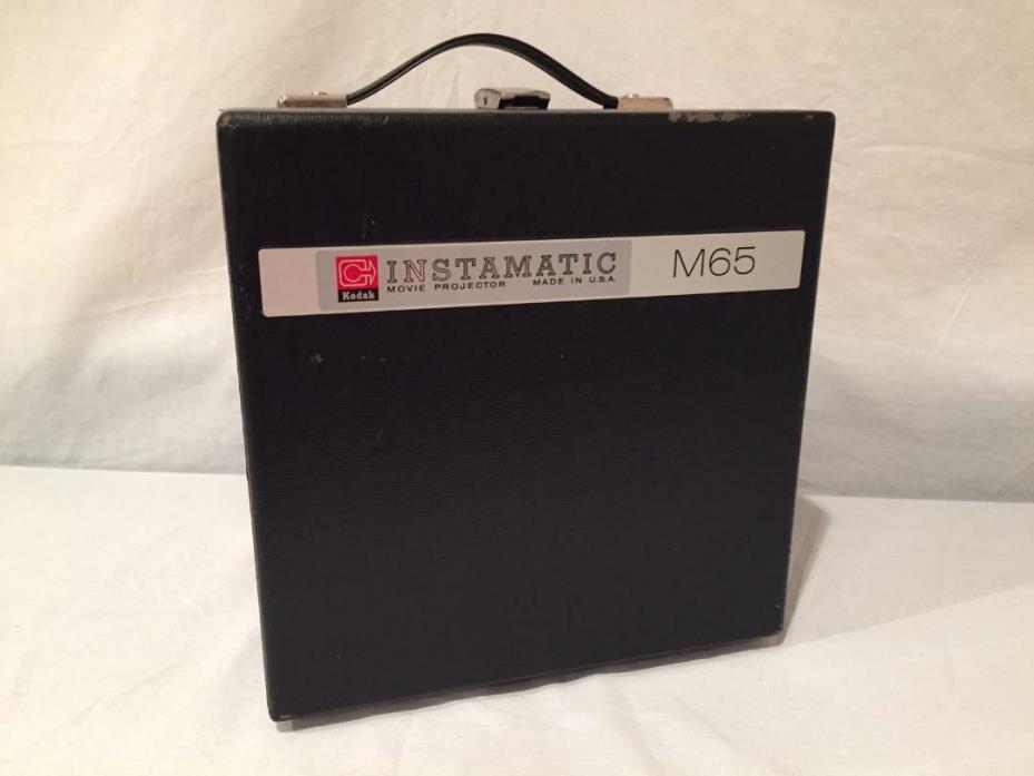 Vintage Kodak Instamatic M65 Movie Film Projector Includes Manual Works