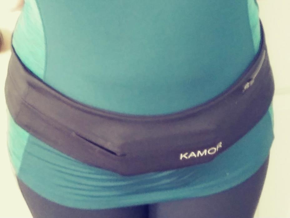 KAMOR jogging, walking, exercise waistband cell phone holder belt, size Large