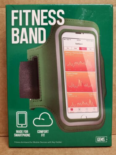 Gems Fitness Band iPhone 5s 5 5c 4s 4 & iPod Touch Keyholder NEW SEALED