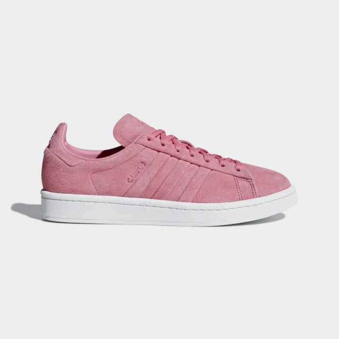 Adidas Campus Stitch And Turn Womens Running Shoes Pink CQ2740 Size 8.5