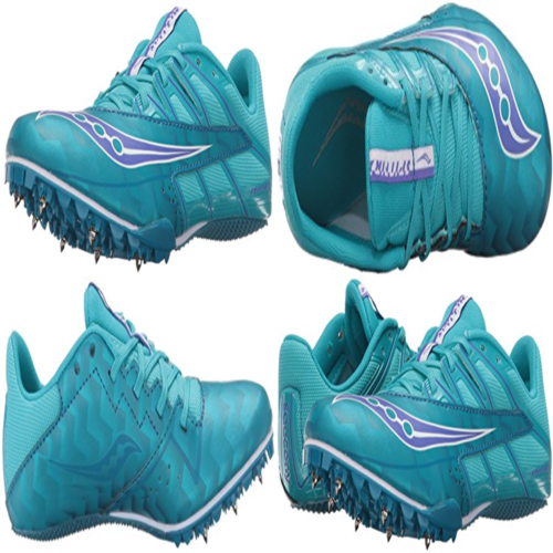 Women's Spitfire 4 Track Shoe TEAL/Blue 8.5 M US Womens Shoes