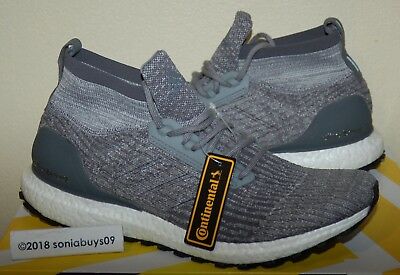 Adidas Men's Ultra Boost All Terrain High Top Shoes, CG3000, Grey, US Size 11.5