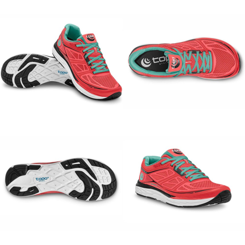 FLI Lyte 2 Running Shoe Women's CORAL/Aqua 8.5 B M US Womens