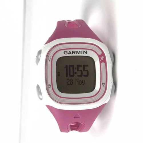 Garmin Forerunner 10 GPS Watch Pink/White