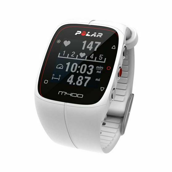 POLAR M400 GPS Activity Tracker Sport Watch WHITE
