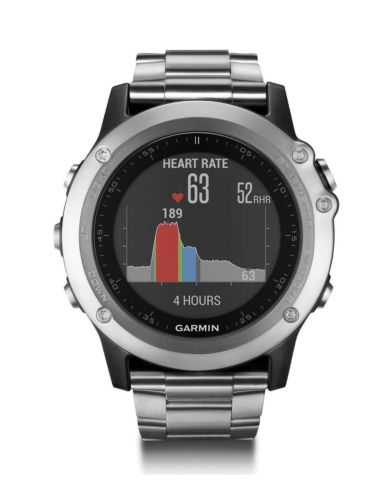 Garmin Fenix 3 HR Silver Brand New Fast 2 Day Shipping! New In Box.