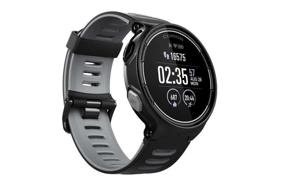 Coros PACE GPS Sports Watch w/ Wrist-Based Heart Rate, Altimeter WPACE-BLK