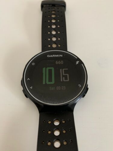 Garmin Forerunner 230 GPS Running Watch- Black/White