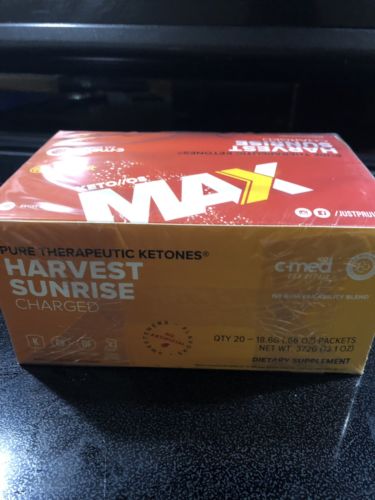 Keto OS Max Harvest Sunrise By Pruvit 20 OTG Packets (Charged)