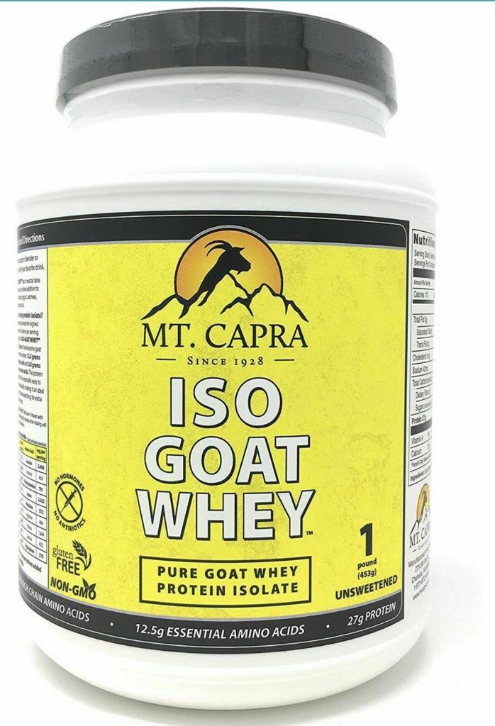 Mt. Capra Iso Goat Whey New Sealed Free Shipping