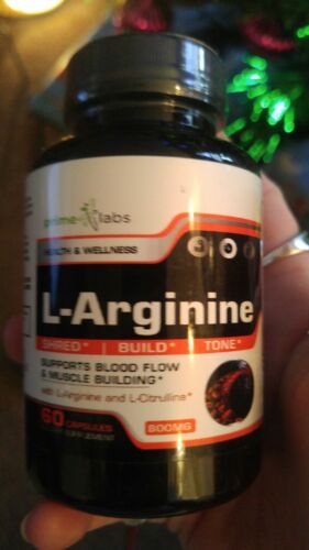 Extra Strength L Arginine Muscle Builder to Build Muscle Fast with Nitric Oxide