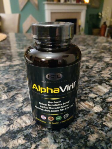 AlphaViril Natural Testosterone Booster Alpha Viril Test Supplement Pill For Men