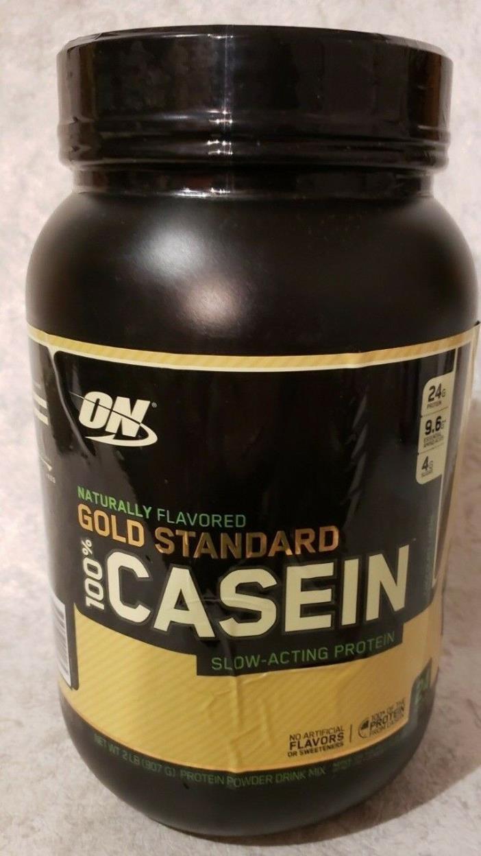 OPTIMUM NUTRITION Natural Gold Standard 100% CASEIN - Chocolate - 2 Lbs  3/2020