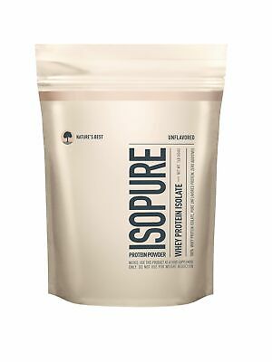 Isopure Zero Carb Protein Powder, 100% Whey Protein Isolate, Unflavored, 1 Pound