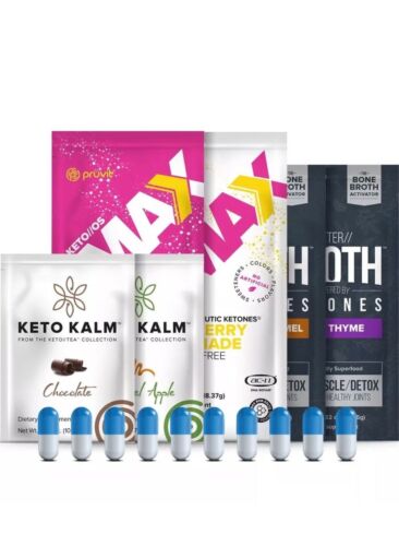 Pruvit Keto OS 60 Hour Reboot Optimization Kit Diet Cleanse Ketone