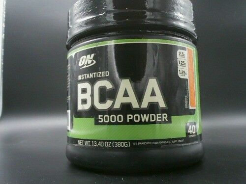 Optimum Nutrition Instantized BCAA 5000mg Powder Orange **EXPIRES 3/2019**