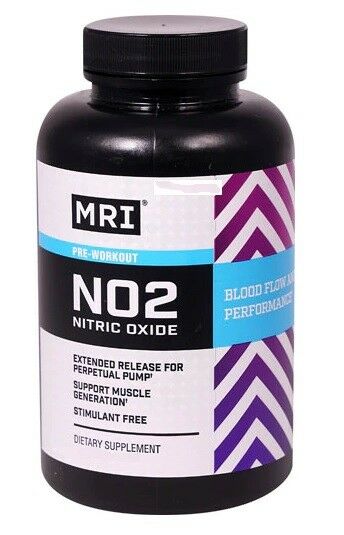 MRI Performance NO2 Nitric Oxide - 180 Capsules Pre Workout Formula