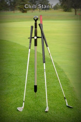 Versagolfer Gray And Black Golf Ball Retriever And Club Holder By Versagolfer