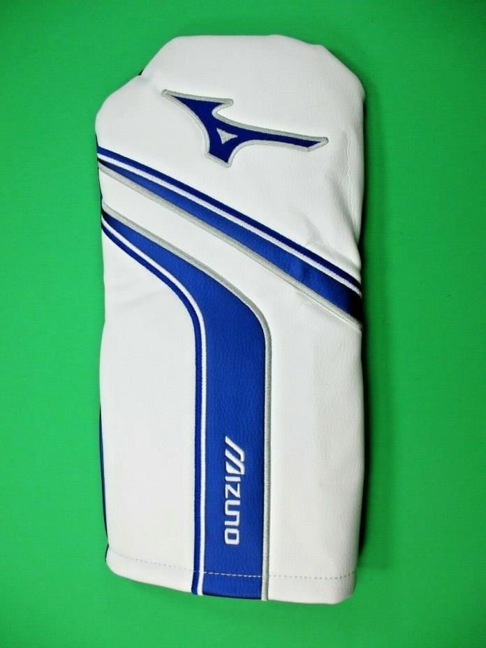 Mizuno 2017 ST 180 White/Blue Bag Style Driver Golf Club Head Cover  ~ A