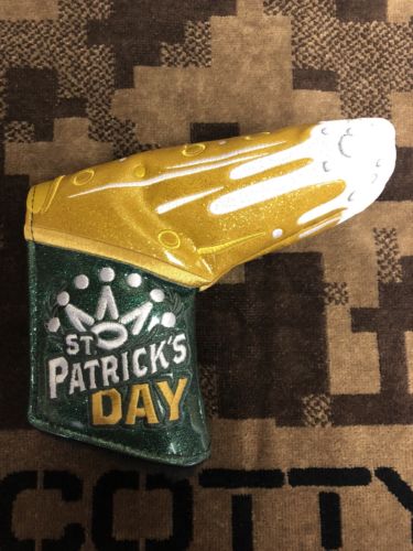 New 2018 Scotty Cameron ST. Patricks Day Pint Of Gold Cover
