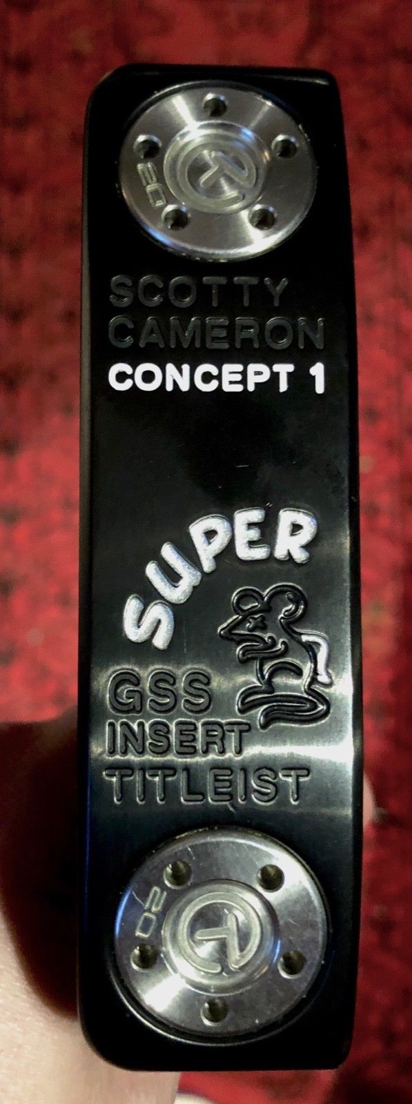 Scotty Cameron Tour Only Black Concept1SUPER RAT GSS Circle T Prototype 34