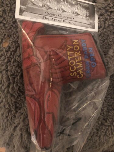 NEW Scotty Cameron 2018 Louisiana Craw Daddy Open Putter Blade Headcover