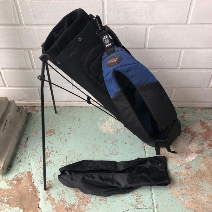 Datrek golf bag with stand izzo straps and cover in great condition.