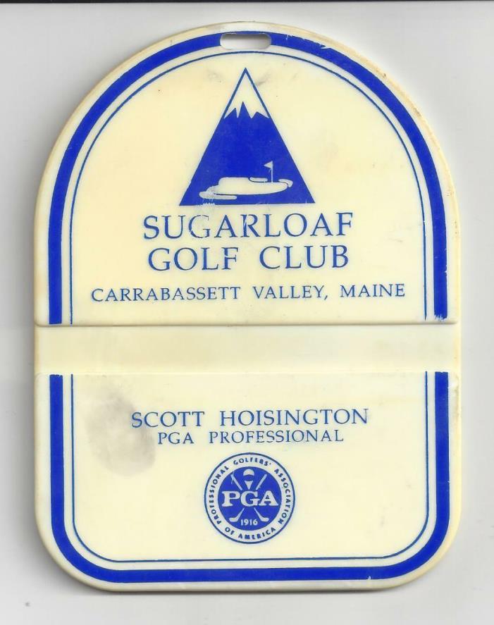 Sugarloaf Bag Tag golf