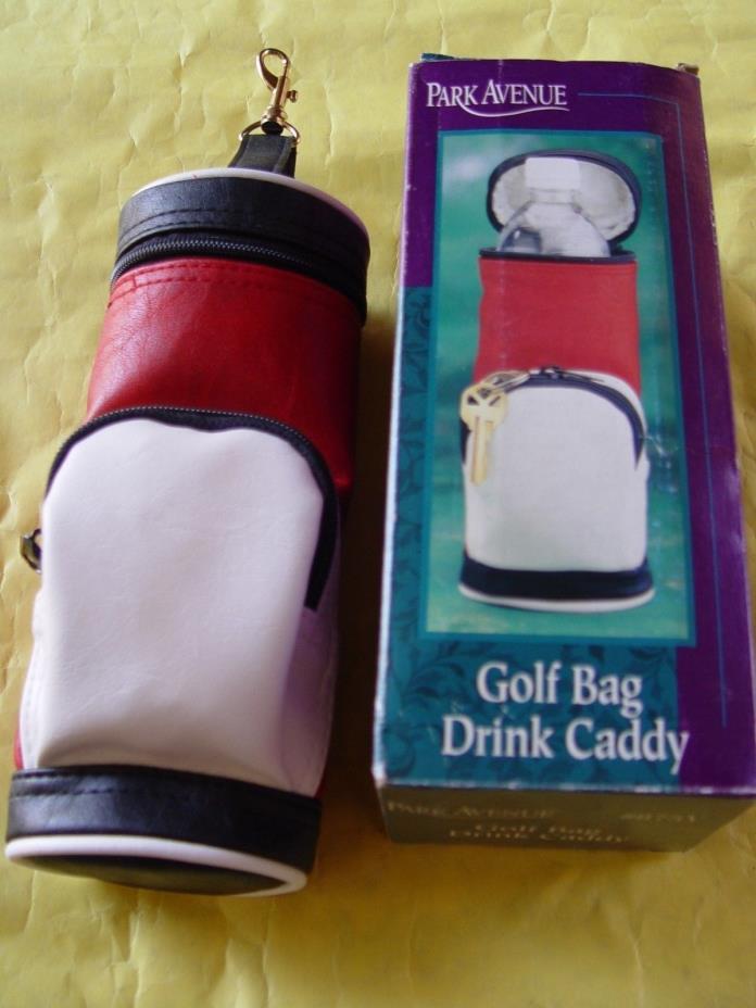 GOLF BAG DRINK CADDY HANGER, BRAND NEW