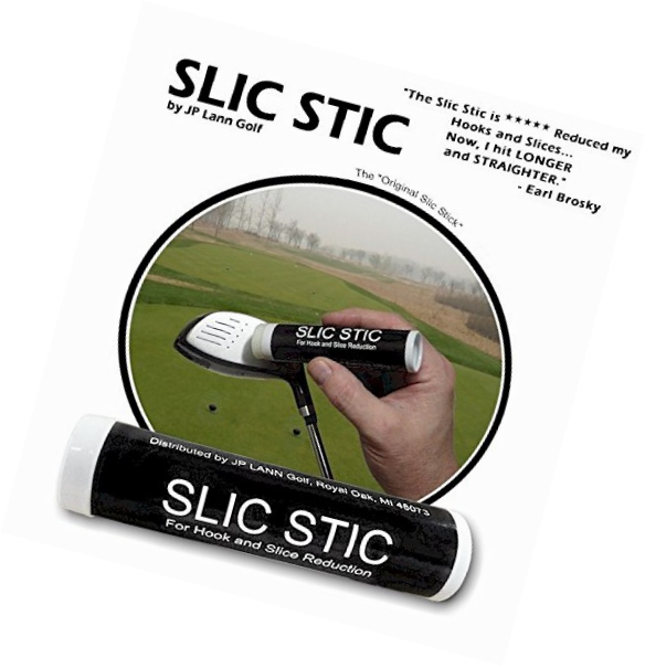 JP Lann Golf Slic Stick Anti-Slice/Anti-Hook Compound for Clubs