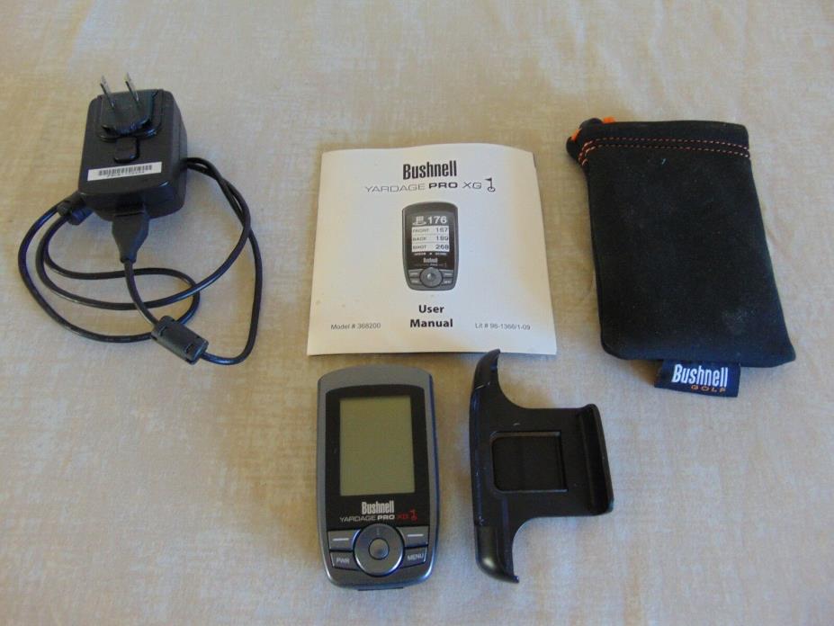 Bushnell Golf Yardage Pro XG Sports GPS Receiver