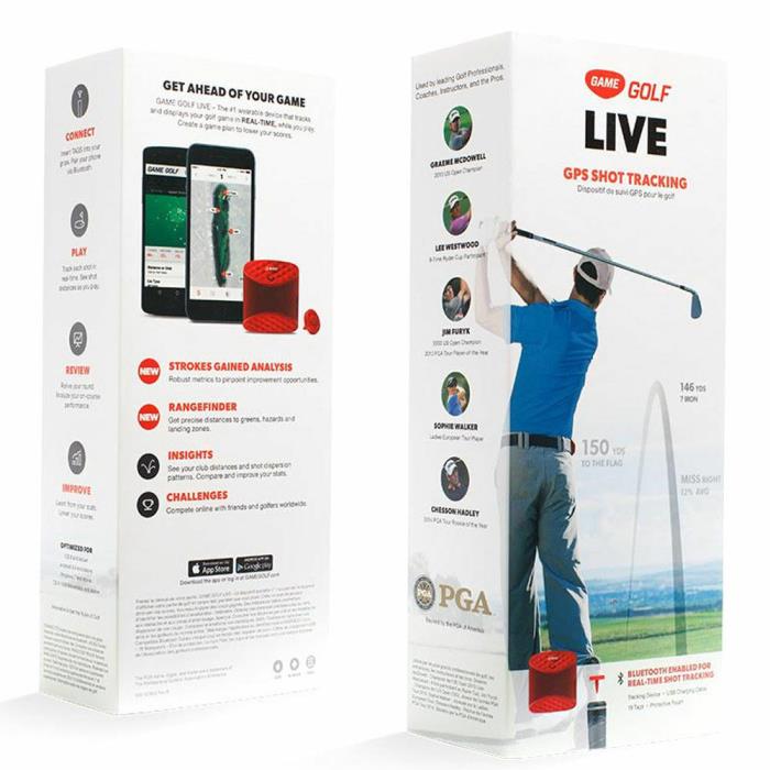 Game Golf Live Tracking System GPS Shot Tracking