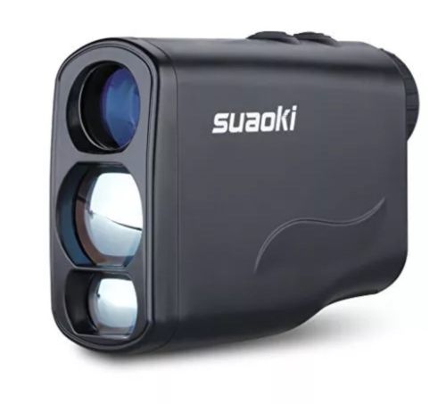 suaoki Laser range finder up to 656y, easy to measure with 6 × optical telephot