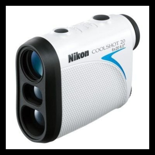 Nikon Golf Coolshot 20 Laser Rangefinder WHITE FREE SHIPPING Mens Sporting Goods