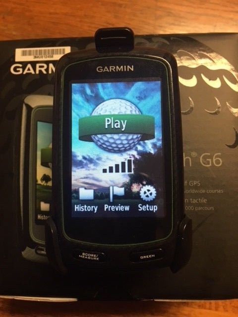 Garmin Approach G6 Golf GPS  MINT w/box and papers