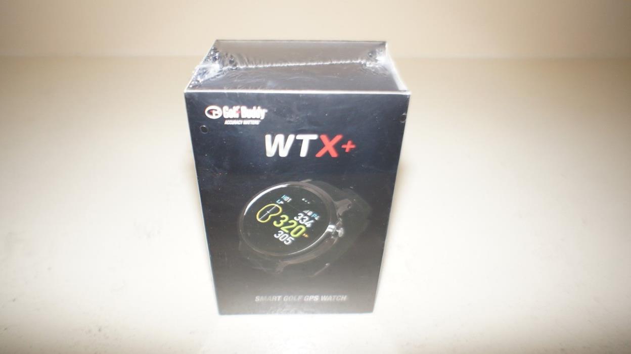 Factory New Golf Buddy WTX+ (Plus) Smart Golf GPS Smart Wrist Watch Range Finder