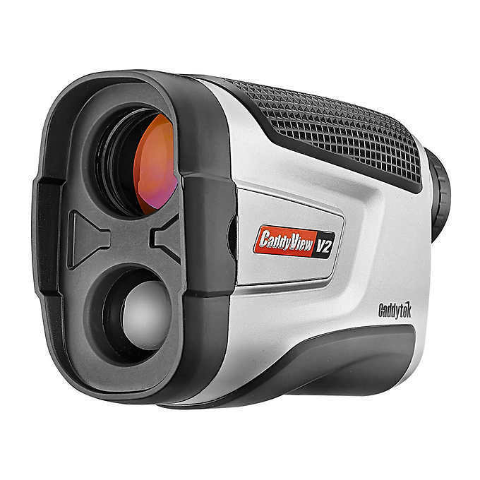 CaddyTek Golf Laser Rangefinder, CaddyView V2 +Slope Magnification: 6X