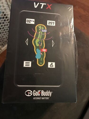 Golf Buddy VTX Handheld Golf The Most Advanced Talking Handheld GPS - NEW