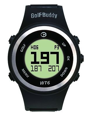 GolfBuddy WT6 Golf GPS Watch Black