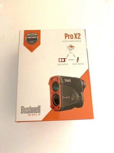 Bushnell Pro X2 Golf Laser Rangefinder | Slope-Switch Technology | BRAND NEW