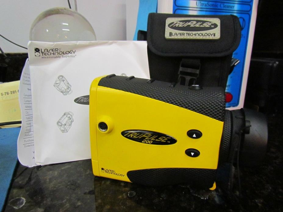 Tru Pulse 200 Laser Technology Range Finder w/ Manual and Case