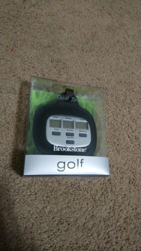 Brand New! Brookstone - Digital Golf Scorecard