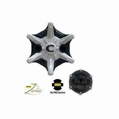 Champ Zarma Pins System Golf Cleats (Silver/Black) One Set 20 Spikes NEW