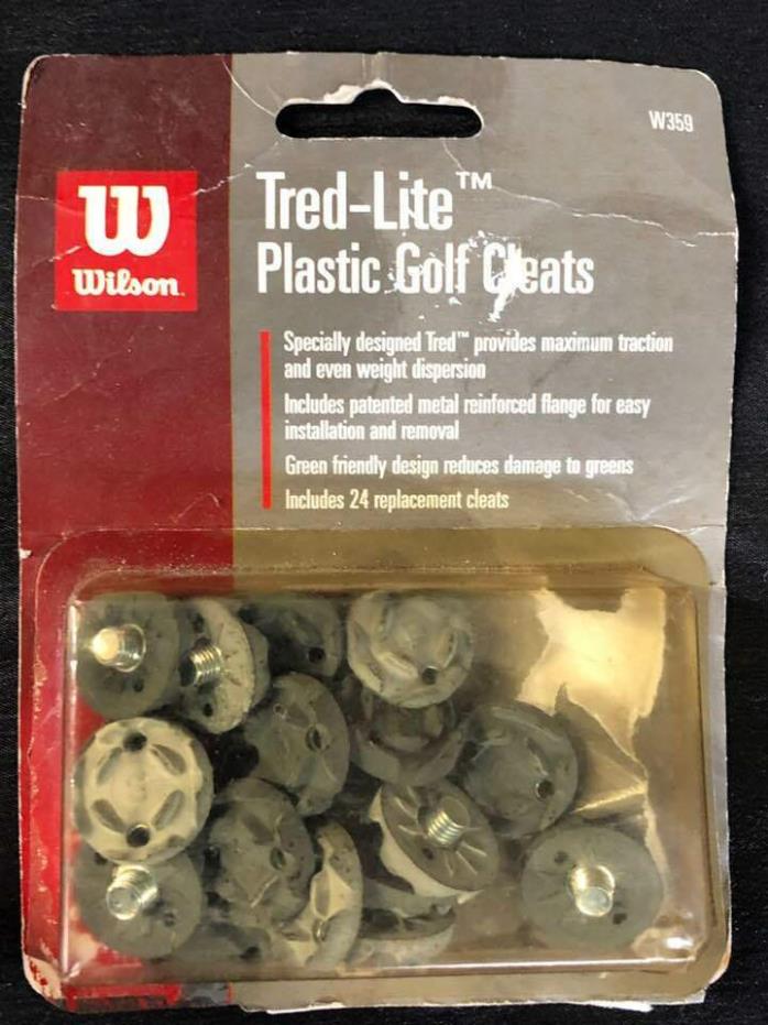 Box Wilson Tred-Lite Golf Spikes W359 (pkg of 19 golf cleats) New Golfers