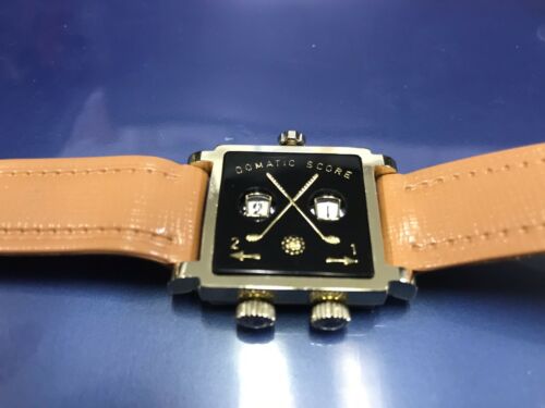 Vintage Domatic Score Watch, Stroke Counter Swiss Patent Golf-Sport