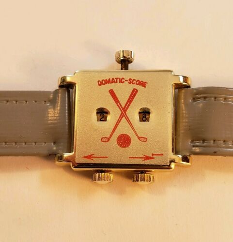 Vintage Domatic Score Golf Stroke Counter Switzerland